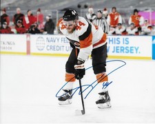 Signed Nicolas Deslauriers Philadelphia Flyers Autographed 8x10 Photo 3 Original