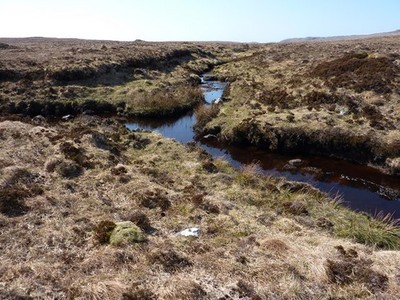 Foto A2 Moor brennt verbinden Achriesgill Sie fließen langsam wie die c2011
