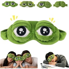 3D Funny Frog Sleep Mask, Funny Cute Animal Eye Mask for Sleeping 2026 New