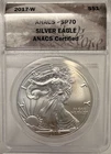 2017 W AMERICAN SILVER EAGLE $1 ANACS SP 70