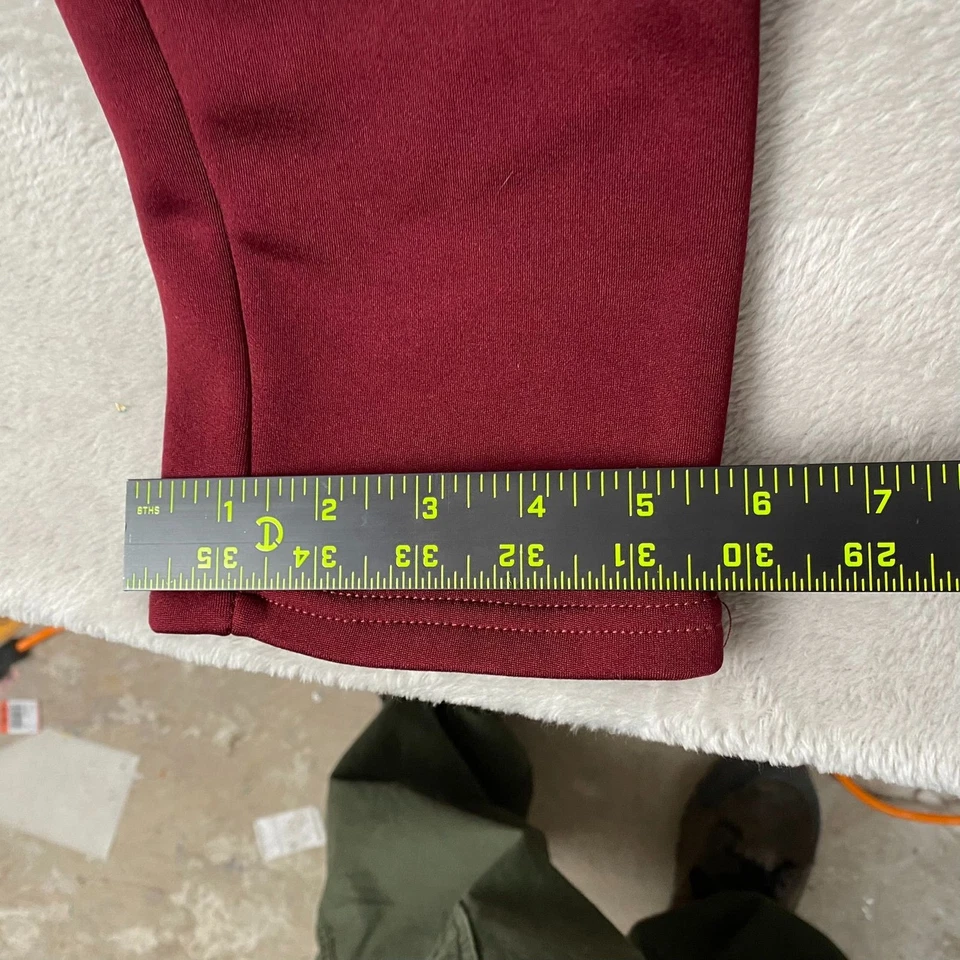 Pantalones de chándal para mujer de marca de moda en granate y azul real talla XL poliéster elástico Foto 3 de 4