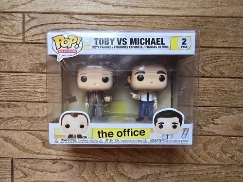 Funko Pop! Vinyl: The Office 2 Pack, Toby vs Michael New In Box