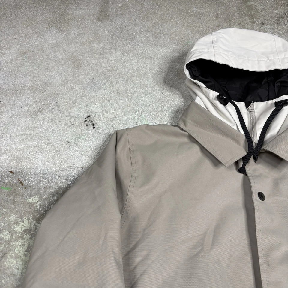 Jaqueta de esqui Airblaster snowboard masculina tamanho grande Freedom Series isolada bege - Imagem 2 de 4