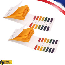 160 Strips pH Test Strips 1-14   2 Pack Universal pH Litmus Paper for Water, Soa