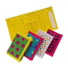 Bright Color  Patterned Wallets
