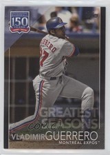 2019 Update 150 Years of Professional Baseball Black Vladimir Guerrero HOF 1z9
