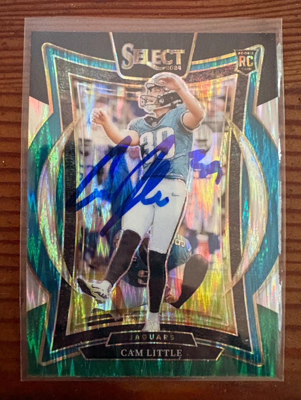 Cam Little Panini Select #49 Green Shock