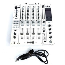 Pioneer DJ Mixer DJM-850 White 4-Channel Tested Used