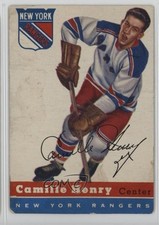 1954-55 Topps Camille Henry #32 Rookie RC 0v9