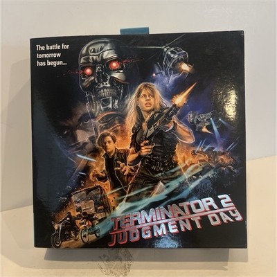 NECA Terminator 2 Sarah & John Connor Action Figure Set Boxed w/ Backpack