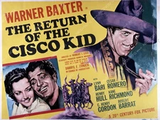 35m-10811 Warner Baxter Lynn Bari film Return of the Cisco Kid 35m-10811 35m-108