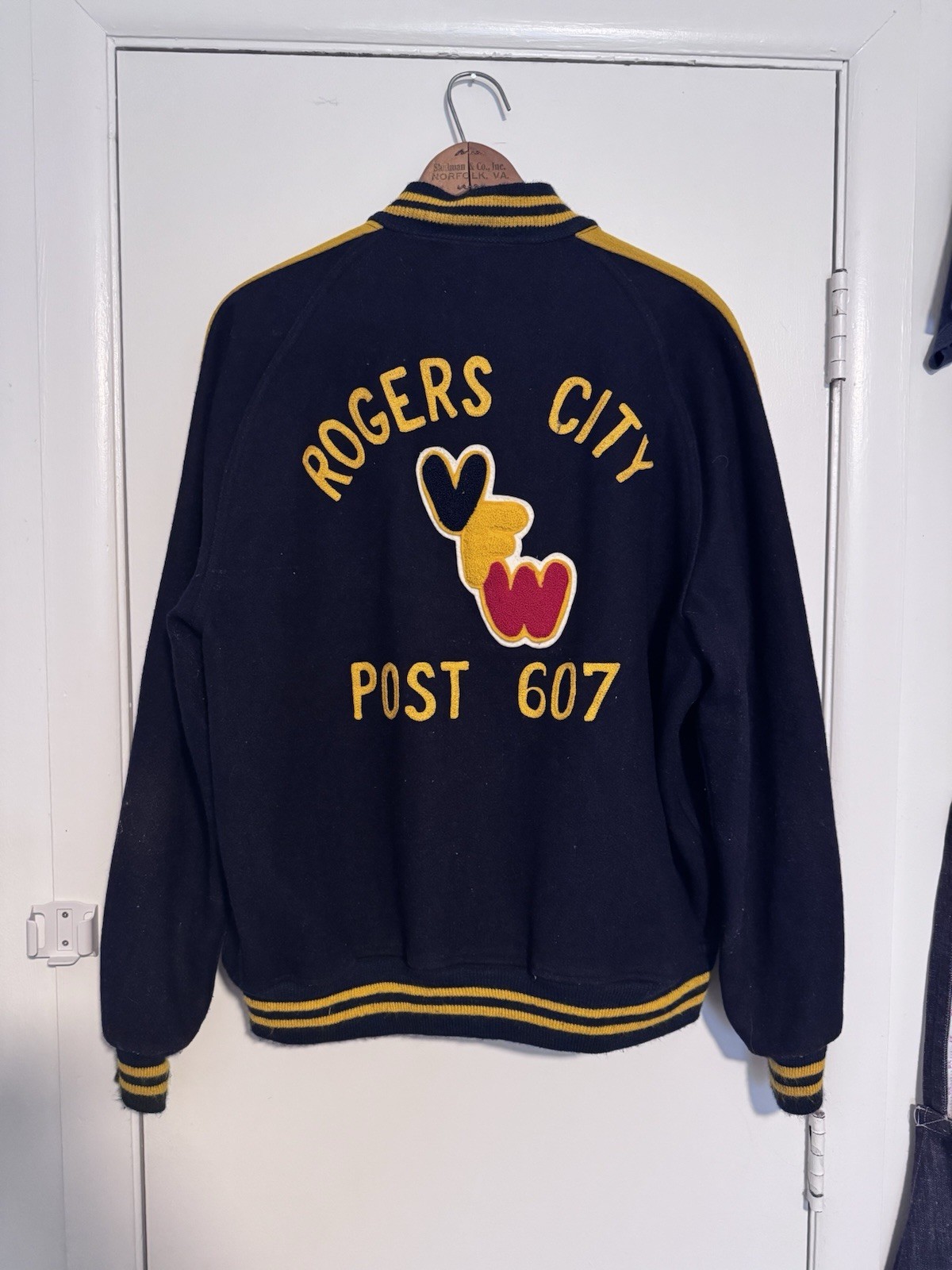 1960s Vintage Chainstitched VFW Roger’s City Jacket Men’s Size XL
