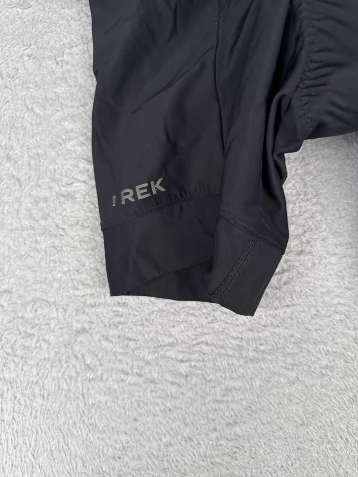 Pantalones Cortos de Ciclismo Trek Para Hombre Medianos Negros Acolchados Forro de Bicicleta Gamuza Reflectante Carretera Foto 3 de 4