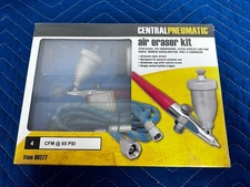 Central Pneumatic Air Eraser Kit Etcher CFM 65 PSI New