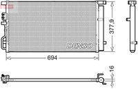 Denso Kondensator Klimaanlage Mit Trockner FüR Kia Sportage Ql Hyundai Tucson