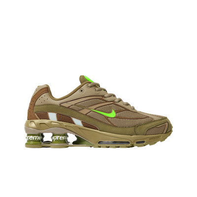 Nike x Supreme Shox Ride 2 SP Neutral Olive DN1615-200 Authentic Men Sneakers