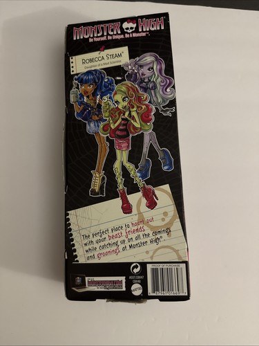 Mattel Monster High Coffin Bean Robecca Steam - Picture 2 of 5