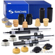 SACHS 4x STOßDÄMPFER +DOMLAGER +PROTECTION-KIT FÜR BMW 3-ER E90 E91 E92 E93