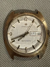 Hamilton #837 Selfwinding Swiss 17 Jewel Men’s Day Date Wrist Watch