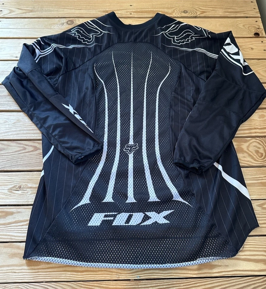 Camiseta Fox Racing Hombre Manga Larga Talla XL Negra Rtr Foto 2 de 4