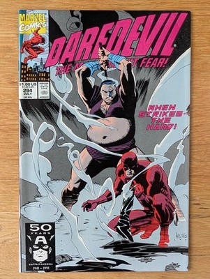 Daredevil #294 - Marvel Comics - 1991- Vfn- Bagged and Boarded