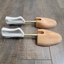 Vintage FLORSHEIM Size L Wooden Travel Tree Shoe Stretcher Unisex