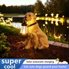 1 Pc Patio Decoration, Outdoor,Garden, Villa Solar Simulation Puppy Decoration