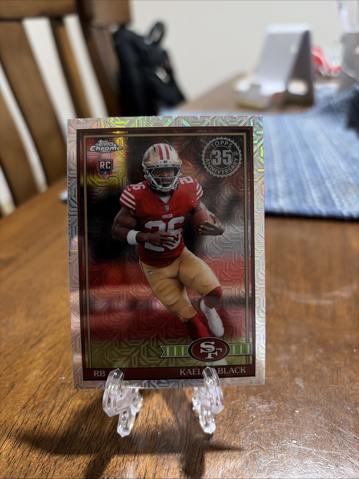2026 TOPPS FLAGSHIP FOOTBALL KAELON BLACK 1991 CHROME SILVER PACK #91TRC-33 RC