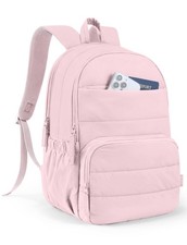 Travel Backpack for Women 15.6 Inch College Laptop Water Resistant Quilted