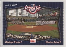 2007 Topps Opening Day Team Pittsburgh Pirates Houston Astros #OD13 9aj