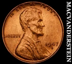 1947-S Lincoln Wheat Cent- Red Choice Gem Brilliant Uncirculated Luster #i7784