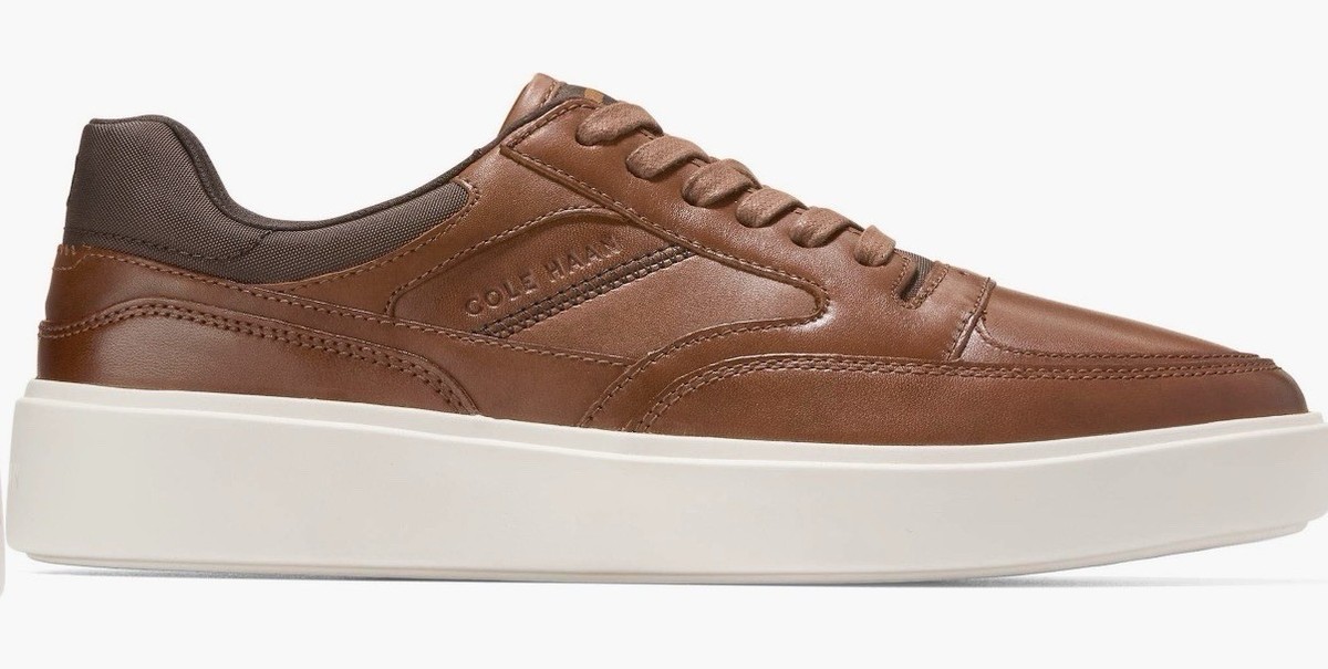 Cole Haan Men's GRAND CROSSCOURT TRAVELER SETSHOT Sneaker B TAN