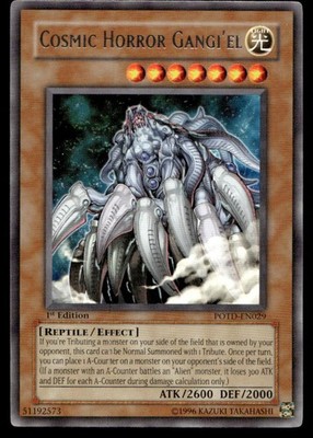 Cosmic Horror Gangi'el Power of the Duelist POTD-EN029 MP YuGiOh TCG | Buy 3 Get