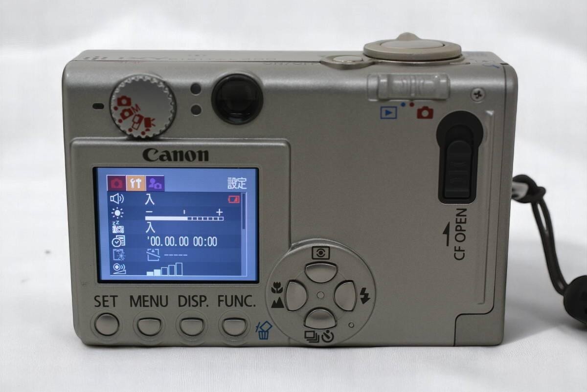 EXC+5] Canon IXY DIGITAL 400 Silver Compact Digital Camera Tested