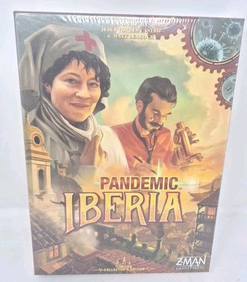 Pandemic Iberia Limited Collector's Edition 2016 Z-Man Games-Big Box- New Sealed