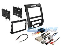 09-12 F-150 Double Din Car Stereo Dash Trim Kit Bezel W/ Interface Wire Harness on sale 09-12 F-150 Double Din Car Stereo Dash Trim Kit Bezel W/ Interface Wire Harness on sale