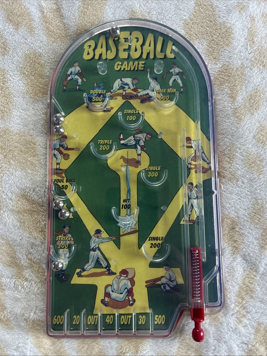 Baseball Pinball Game Indiana OTHER Vintage & Antique Toys for