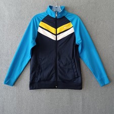Nike Sweatshirt Youth XL Blue Multicolor Full Zip Activewear Casual Jacket