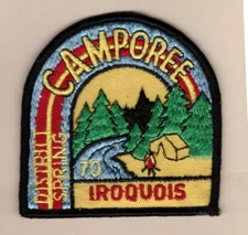 Act  Iroquois Council - Mint - 1970  Spring Camporee