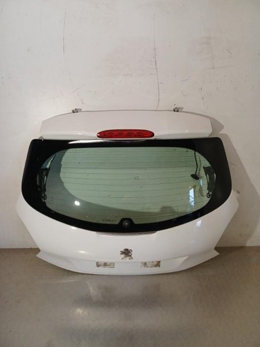Hayon Arrière PEUGEOT 208 Phase 2 - Réf. 9811036380 - Occasion Bon état - Blanc