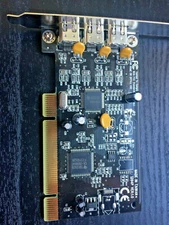 Audio interface Firewire PCI card - TI Texas Instruments Chipset TSB12LV26