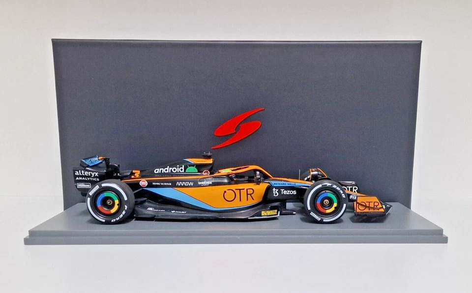 1:18 SPARK MODELLINO AUTO F1 MCLAREN MCL36 RICCIARDO AUSTRALIAN GP 2022 DIE CAST - Immagine 3 di 4
