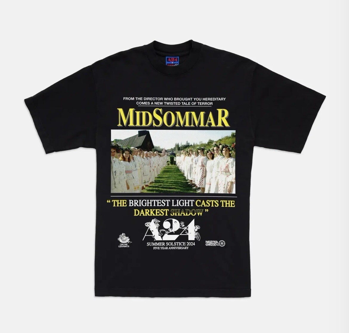 Online Ceramics Midsommar Darkest Shadow Tee A24 Movie Size M-image