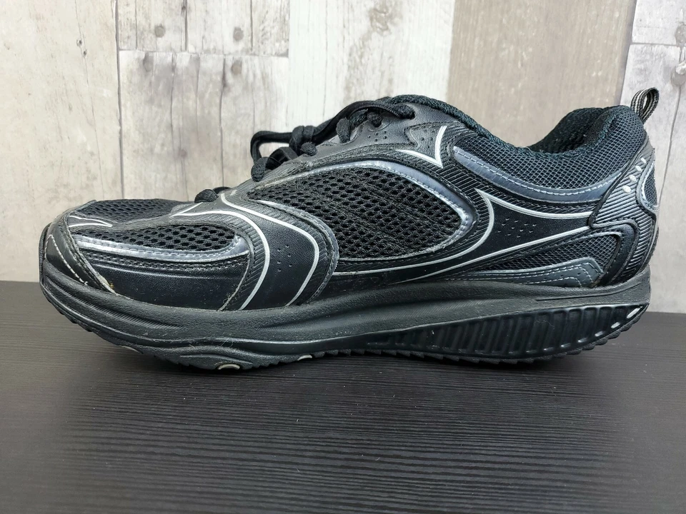 Zapatos para caminar Skechers Shape Ups para mujer talla 9,5 tonificantes - 12320 negro astilla Foto 3 de 4