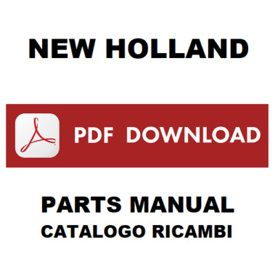 New Holland CSX7080 Combines Parts Catalog Manual Exploded Parts SPARE PARTS