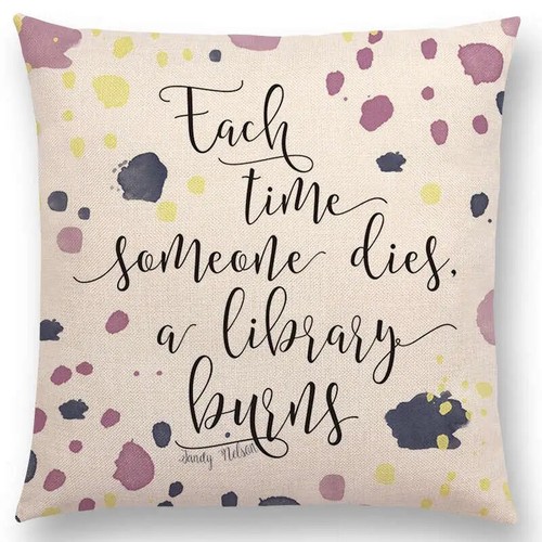 Gorgeous Flowers Sofa Pillow FaGraceful Thought Beautiful Language Cushion Cover - Picture 46 of 49
