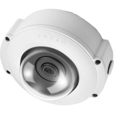 Pelco EVO-12NMD 12 Megapixel Outdoor 360-Degree Surface Mount Network Camera, Wh