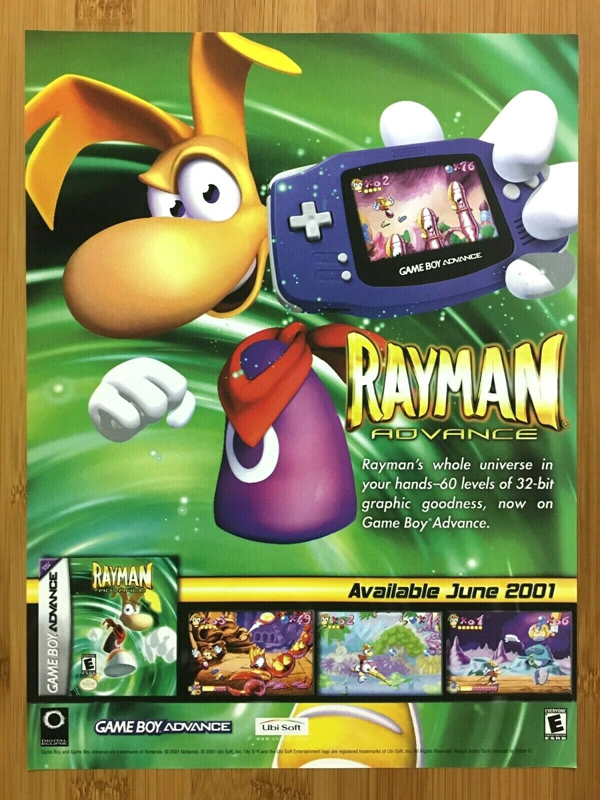 Cenapop · Rayman Advance (Game Boy Advance)