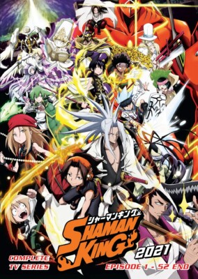Shaman King Complete TV Series 1-52End Japanese Anime DVD English Dub Free Ship