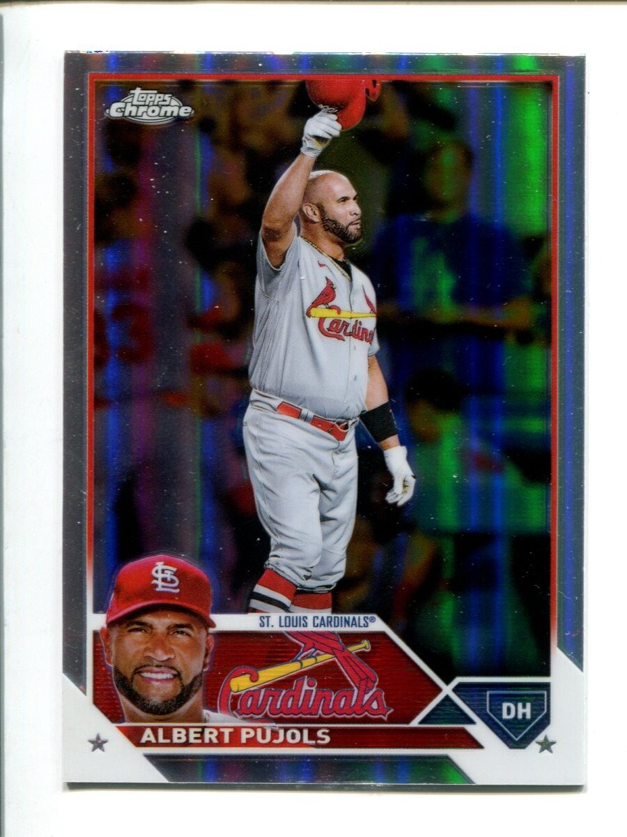 2023 Topps Chrome Refractor #143 Albert Pujols